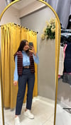 LACİVERT KEMERLİ KUMAŞ PANTOLON