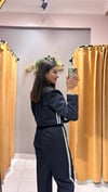 LACİVERT KISA BLAZER CEKET 