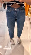 LACİVERT MOM JEAN