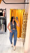 LACİVERT MOM JEAN