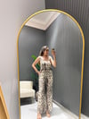 LEOPAR LASTİKLİ PANTOLON 
