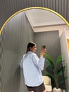 MAVİ ÇİZGİLİ GÖMLEK 
