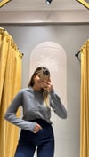 MD DÜĞMELİ HIRKA GRİ 