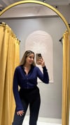 MD DÜĞMELİ HIRKA LACİVERT 