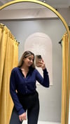 MD DÜĞMELİ HIRKA LACİVERT 