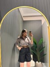 MD KETEN SİYAH ŞORT