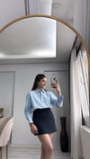 MD LACİVERT ETEK 