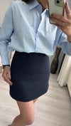 MD LACİVERT ETEK 