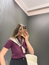MÜRDÜM FULARLI TRİKO