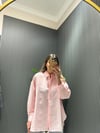 PEMBE ÇİZGİLİ GÖMLEK 