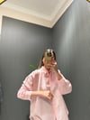 PEMBE ÇİZGİLİ GÖMLEK 