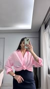 PEMBE ÇİZGİLİ GÖMLEK