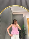 PEMBE CROP BLUZ 