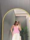 PEMBE CROP BLUZ 