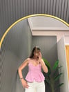 PEMBE CROP BLUZ 