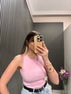 PEMBE HALTER YAKA ATLET 