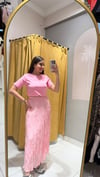 PEMBE KIRIŞIK ETEK 