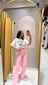 PEMBE STRAİGHT JEAN 