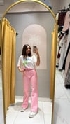 PEMBE STRAİGHT JEAN 