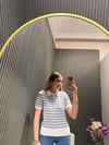 POLO YAKA ÇİZGİLİ TRİKO