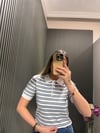 POLO YAKA ÇİZGİLİ TRİKO