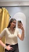 POLO YAKA TRİKO CAMEL 