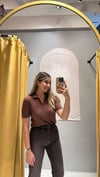 POLO YAKA TRİKO KAHVE 