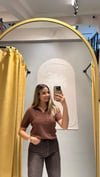 POLO YAKA TRİKO KAHVE 