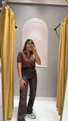 POLO YAKA TRİKO KAHVE 