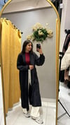 SAKALLI SİYAH TRİKO HIRKA