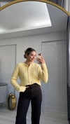 SARI SAÇ ÖRGÜ HIRKA 