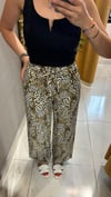 SATEN LEOPAR PANTOLON