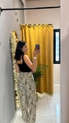 SATEN LEOPAR PANTOLON