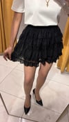 SİYAH DANTELLİ ŞORT ETEK