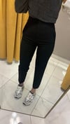 SİYAH FLATOLU KUMAŞ PANTOLON