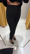 SİYAH FLATOLU PANTOLON