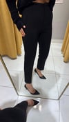 SİYAH FLATOLU PANTOLON