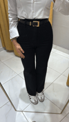 SİYAH KEMERLİ JEAN 