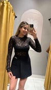 SİYAH ŞORT ETEK 