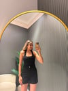 SİYAH TENCEL ŞORT