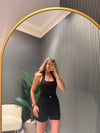 SİYAH TENCEL ŞORT