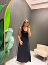 SİYAH ZIMBALI ELBİSE 