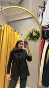 SÜET SİYAH BLAZER CEKET