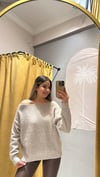 TAŞ KAYIK YAKA TRİKO KAZAK