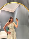 TEK OMUZ DESENLİ ELBİSE 