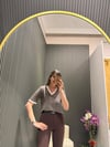 V YAKA ÇİZGİLİ TRİKO