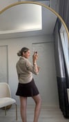 VİZON SATEN GÖMLEK
