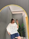 YARASA KOL GÜPÜRLÜ BLUZ 