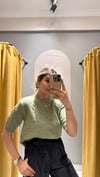 YEŞİL DESENLİ TRİKO 