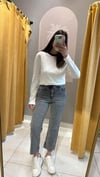 ZR GRİ MOM JEAN